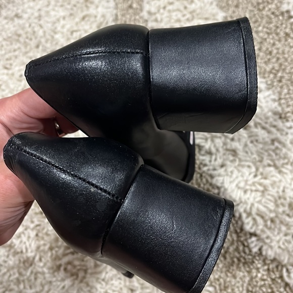 Leather new vintage heels - Picture 4 of 6